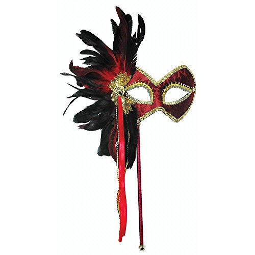 Bristol Novelty Maske, Kostüm, rot und goldfarben Halloween Bristol Novelty Maske, Kostüm, rot und goldfarben Halloween von Bristol Novelty
