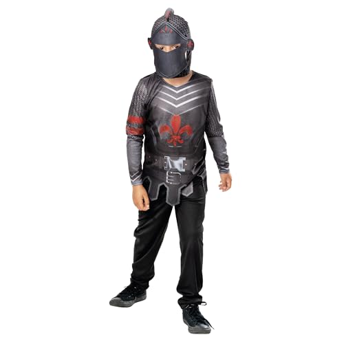 Bristol Novelty Schwarzer-Ritter-Kostüm, für Kinder, Alter: 7–8 Jahre Halloween Bristol Novelty Schwarzer-Ritter-Kostüm, für Kinder, Alter: 7–8 Jahre Halloween von Bristol Novelty
