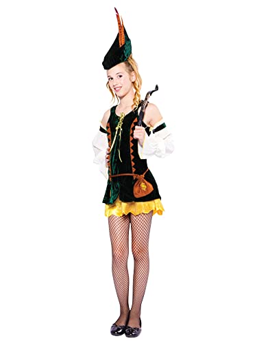 Bristol Novelty TC102 Jäger Kostum, Damen, Mehrfarbig, S von Bristol Novelty