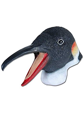 Bristol Novelty BM305 Pinguin-Überkopf-Maske (Einheitsgröße) Bristol Novelty BM305 Pinguin-Überkopf-Maske (Einheitsgröße) von Bristol Novelty