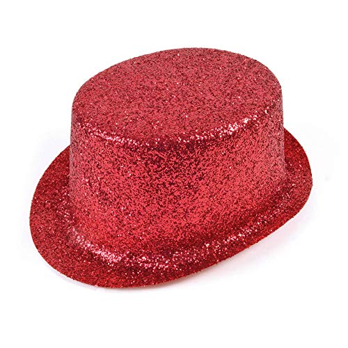 Bristol Novelty bh082 Glitzer Rot Topper, eine Größe von Bristol Novelty