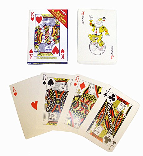 Riesen-Kartenspiel, 17 cm x 12 cm (S03502) von Bristol Novelty