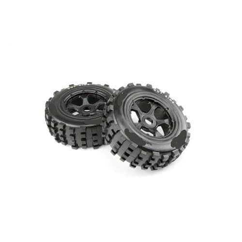 1 5 Skala RC -Autoteile vorderer Heckröhrreifen mit KM Rofun BAHA Rovan -Modellen für 5T 5SC DBXL -Größe 195x75mm 195x80 mm kompatibel(Front) von BritBolt