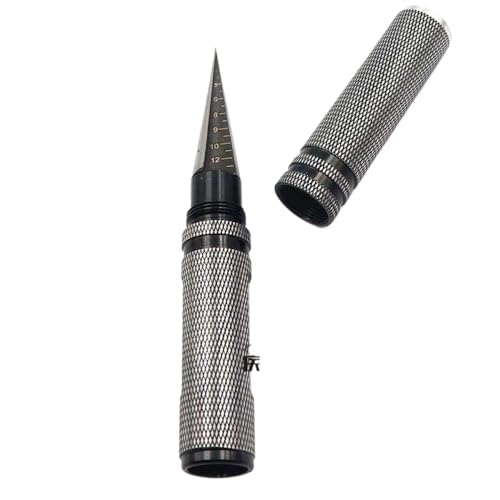 BritBolt 0-14 mm skalierter Reibahnenwerkzeug zum Stanzen und Reichen von Löcher in Stahl, die mit RC-Autos und Armaturen Stahl-Titan-Plattiertreue kompatibel sind(Black) von BritBolt