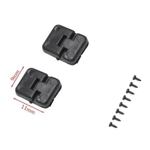 BritBolt 1/10 RC -Autoteile Abs Plastikscharniergriff Griff Motorscharnierscharnier Tankanschluss Lufteinlass kompatibel mit verschiedenen RC -Modellen(Door Hinge) von BritBolt