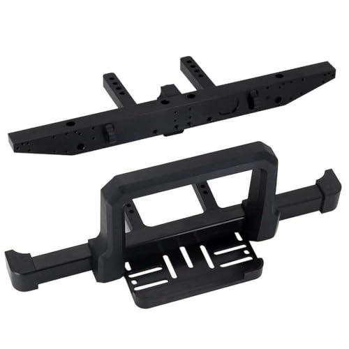 BritBolt 1/10 RC Car Crawler vordere Rückmetall Stoßstange Set mit Winchhalterung und Grill kompatibel mit verschiedenen 1 10 -Skala -Crawler -Körper BritBolt 1/10 RC Car Crawler vordere Rückmetall Stoßstange Set mit Winchhalterung und Grill kompatibel mit verschiedenen 1 10 -Skala -Crawler -Körper von BritBolt