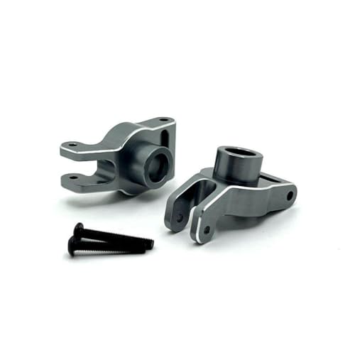 BritBolt 1/10 RC Car Metal Metal Hub Hub -Hub -Träger 10208 Upgrade -Teile kompatibel mit 1 10 -Skala -RC -Modellen(Grey) von BritBolt