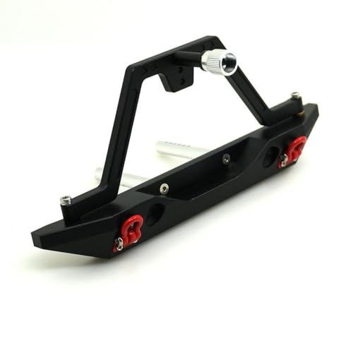 BritBolt 1/10 RC Crawler Car Stoßstange Set mit -Licht und simuliertem Ersatzreifenhalter vorderen Heck -Metall -Upgrade -Teile, die mit verschiedenen Crawler -Modellen kompatibel sind(Rear Bumper) von BritBolt