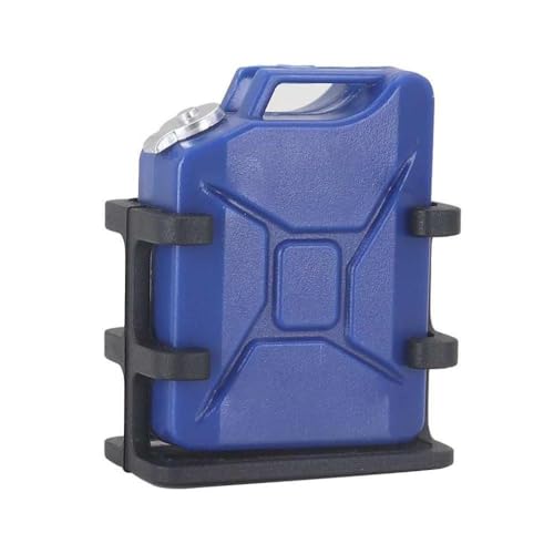 BritBolt 1/10 Skala RC Crawler Car Accessoires Simuliertes ABS -Kraftstofftanköl, kompatibel mit VS4 10 und ähnlichen Modellen(Blue) von BritBolt