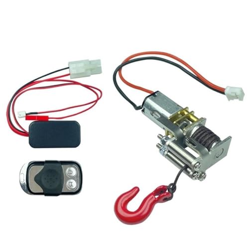 BritBolt 1/12 RC Car Metal Metal Winch Upgrade Teil LD-P06 LD P06 kompatibel mit Unimog-Stilmodellen(Winch and Controller) von BritBolt