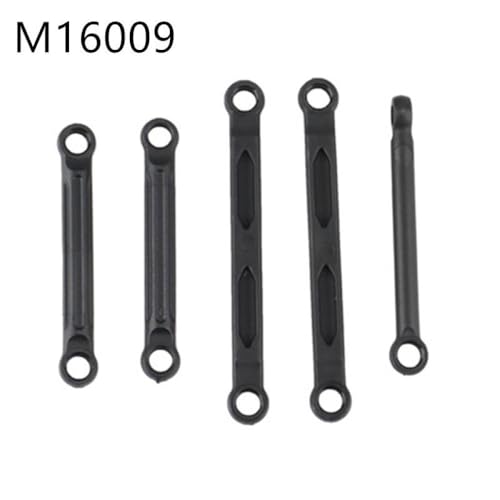 BritBolt 1/16 RC -Auto vorderen Hinterradaufhängung Armverknüpfungsstange kompatibel mit Modellen 16889 16889a 16890 16890A SG1601 SG1602 Ersatzteile Zubehör(M16009) von BritBolt