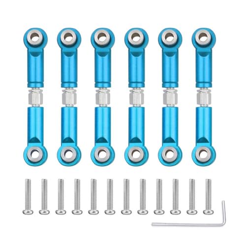 BritBolt 1/18 RC-Auto-Upgrade-Teile A959 A959-B A949 A969 A979 K929 Metal ERA LINK Sergo-STECKER Set Set(Blue) von BritBolt