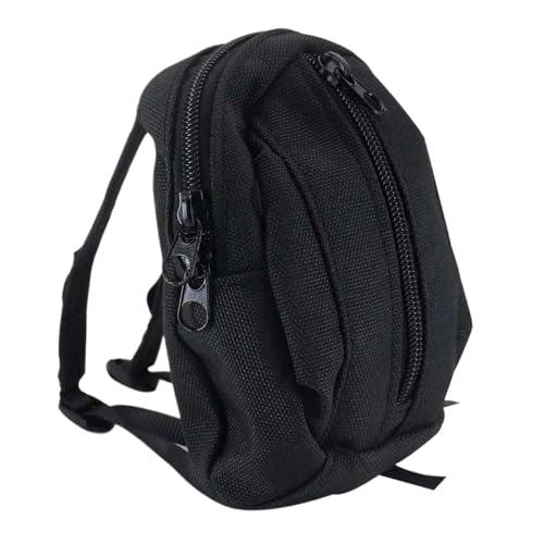 BritBolt 1/4 Promoto-Mx Motorradsimulation Rucksack Speichertasche Gepäck Handtasche Dekoration Zubehör Upgrade Teil kompatibel mit ähnlichen Modellen(Black) von BritBolt
