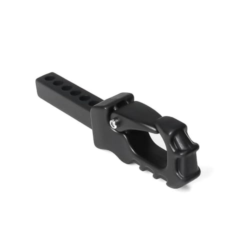 BritBolt 1/8 1/10 RC Crawler Car Metal Metal Heck Stoßstange Schlepptauhazipel Anhänger -Hitch -Empfänger Upgrade Teil kompatibel mit verschiedenen RC -Modellen(Black) von BritBolt
