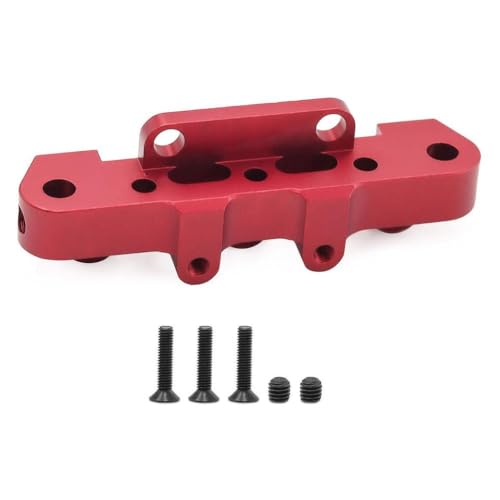 BritBolt 1/8 Skala 6S RC -Auto Aluminium Front Stoßstange Arm -Upgrade Teil kompatibel mit Karton Outcast Talion -Models(Red) von BritBolt