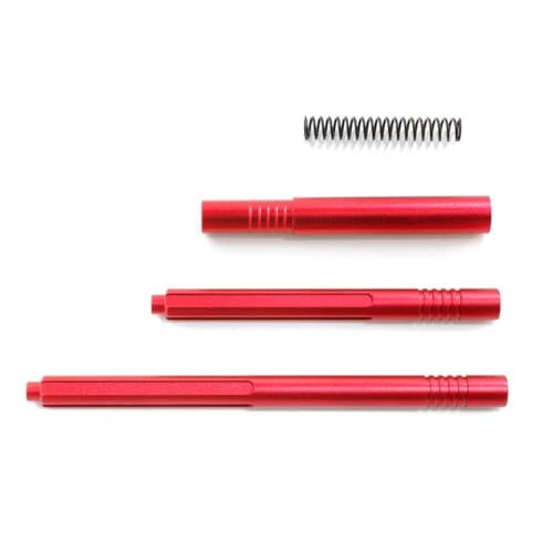 BritBolt 1 10 Skala Center Slider -Antriebswelle kompatibel mit 1 8 -Skala -Ausgestoßen wirk(Red) von BritBolt