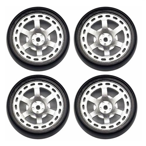 BritBolt 1 18 LD1801 LD1802 LD1803 LD1804 A01 A02 A86 4PCS Metall 32 mm RC -Drift -Reifenrad -Set kompatibel mit 1 18 -Skala -RC -Auto -Upgrade -Teilen kompatibel(JSLG-SF) von BritBolt