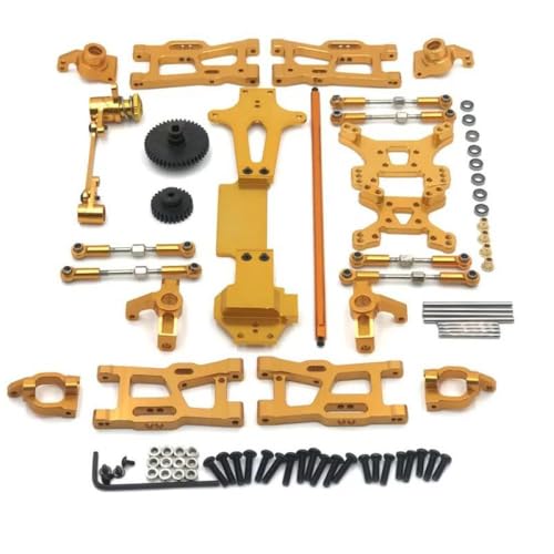 BritBolt 1:14 144001 144002 144010 Kompatible Fernbedienungssteuerungspfus -Metallteile Upgrade Ersatz für Werksmodelle(144001-YC-Y-253) von BritBolt
