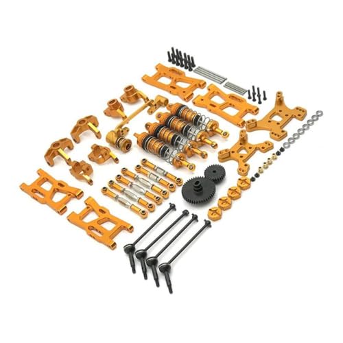 BritBolt 1:14 144001 144002 144010 Kompatible Fernbedienungssteuerungspfus -Metallteile Upgrade Ersatz für Werksmodelle(144001-YC-Y-292) von BritBolt