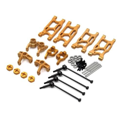 BritBolt 1:14 144001 144002 144010 Kompatible Fernbedienungssteuerungspfus -Metallteile Upgrade Ersatz für Werksmodelle(144001-YC-Y-550) von BritBolt