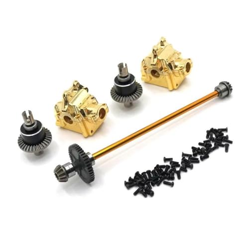 BritBolt 1:14 144001 144002 144010 Kompatible Fernbedienungssteuerungspfus -Metallteile Upgrade Ersatz für Werksmodelle(144001-YC-Y-552) von BritBolt