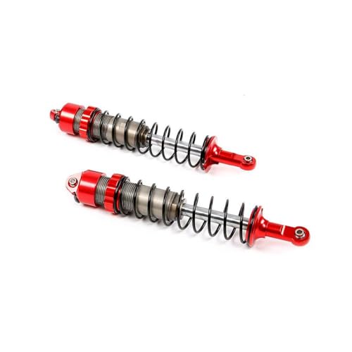 BritBolt 10 mm Metallschockdämpfer Set vor oder hinten für 1 5 -Skala -RC -Auto kompatibel mit i rofun BAHA km rovan 5b 5t 5SC -Modelle Ersatzteile Teile(Front Red) von BritBolt