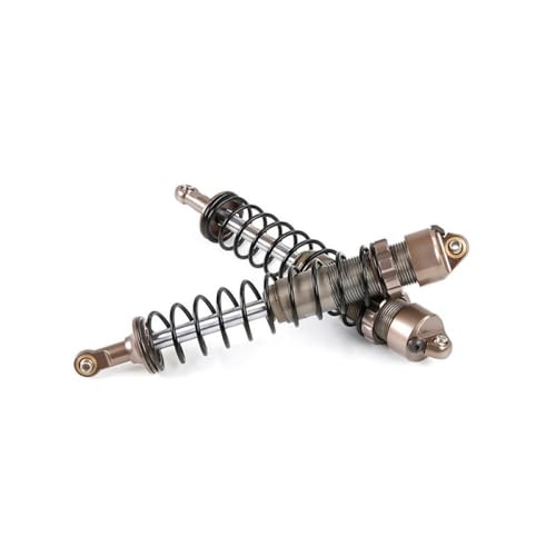 BritBolt 10 mm Metallschockdämpfer Set vor oder hinten für 1 5 -Skala -RC -Auto kompatibel mit i rofun BAHA km rovan 5b 5t 5SC -Modelle Ersatzteile Teile(Front Titanium) von BritBolt