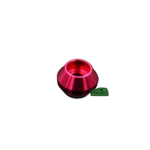 BritBolt 10pcs M3 Bunte Aluminium -Waschmaschinendeckelkopfdichtungen für RC -Modellteile, die mit runden Schrauben -Hardwarezubehör kompatibel sind(Red) von BritBolt