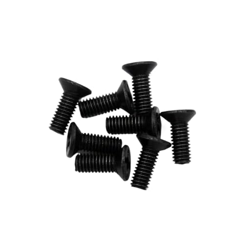 BritBolt 12428 12427 12423 RC-Autoteile 0090-0129 Lagerschraube Differential Servomotor USB-Ladegerät Leuchte mit Fernbedienungsautos kompatibel(0117) von BritBolt