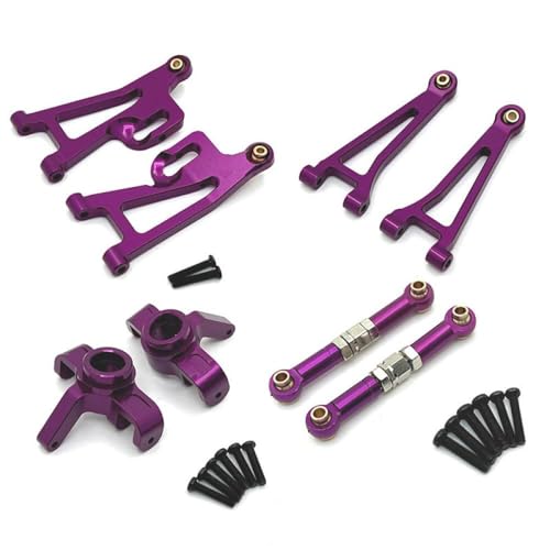 BritBolt 14209 14210 Metallersatzteile Zahnradantriebswelle Lenkung Tasse Pull -Stange Schwingung Arm Stoßdämpfer Halterung kompatibel mit verschiedenen RC -Modellen(910 911 912 915) von BritBolt