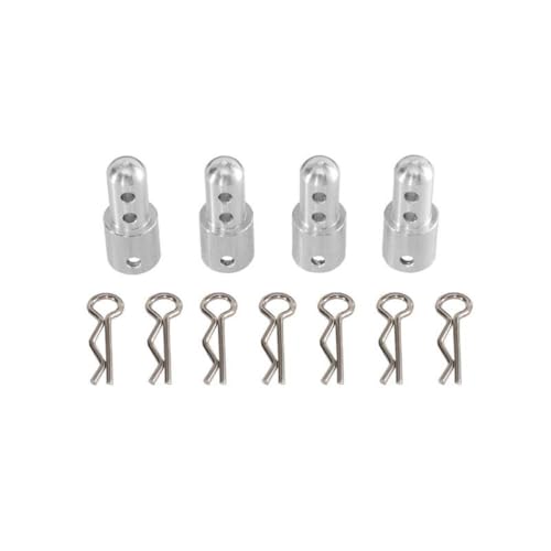 BritBolt 14210 14209 H14BM RC -Autokauto -Upgrade Teile Metalllenker Lenkung im unteren Schwung Arm Set Schockturm Halter(1130) von BritBolt