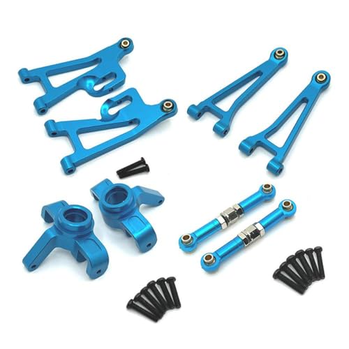 BritBolt 14210 14209 H14BM RC -Autokauto -Upgrade Teile Metalllenker Lenkung im unteren Schwung Arm Set Schockturm Halter(910 911 912 915) von BritBolt