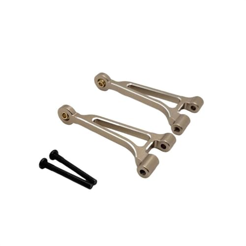BritBolt 14211 RC -Auto -Upgrade -Teile 1/14 Maßstab Metall vorne Heckschwung Arm Lenkung Cup Hub kompatibel mit ähnlichen RC -Modellen von 1/14 Skala Skala(Rear Upper Arm) von BritBolt