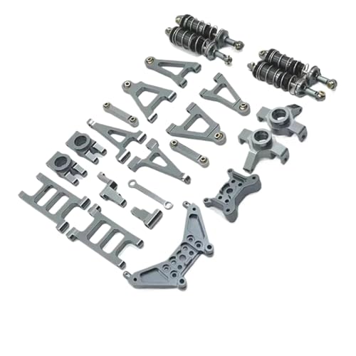 BritBolt 14301 14302 14303 1/14 Skala RC -Auto -Ersatzteile verbesserte Metallkomponenten, die mit Teilen Nr. 14230 14260 14430 Fernbedienungsbehörden kompatibel sind(14303-T-801) von BritBolt