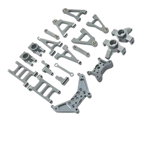 BritBolt 14301 14302 14303 1/14 Skala RC -Auto -Ersatzteile verbesserte Metallkomponenten, die mit Teilen Nr. 14230 14260 14430 Fernbedienungsbehörden kompatibel sind(14303-T-802) von BritBolt