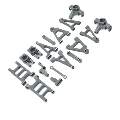 BritBolt 14301 14302 14303 1/14 Skala RC -Auto -Ersatzteile verbesserte Metallkomponenten, die mit Teilen Nr. 14230 14260 14430 Fernbedienungsbehörden kompatibel sind(14303-T-803) von BritBolt