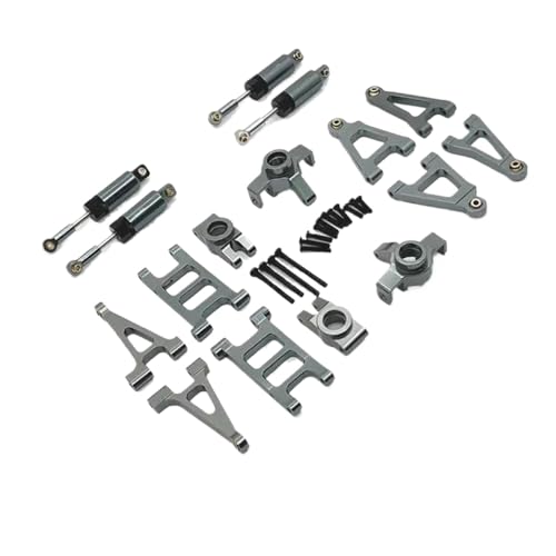 BritBolt 14301 14302 14303 1/14 Skala RC -Auto -Ersatzteile verbesserte Metallkomponenten, die mit Teilen Nr. 14230 14260 14430 Fernbedienungsbehörden kompatibel sind(14303-T-925) von BritBolt
