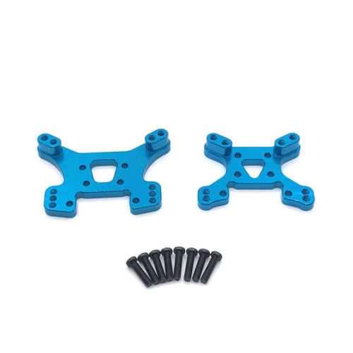 BritBolt 144001 144002 144010 124007 124017 124019 RC -Auto -Vorderturm und Metallgetriebe -Upgrade -Teile, die mit 1 10 -Skala -RC -Fahrzeugen kompatibel sind(Blue) von BritBolt