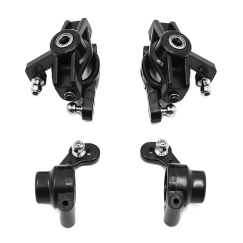 BritBolt 144001 144002 144010 124016 124017 124018 124019 Lenkbecher C-Hub-Träger Hub-Hub-Trittträger-Set kompatibel mit 1 10-Skala-RC-Autenteilen Ersatzteile Ersatzteile von BritBolt