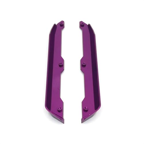 BritBolt 144001 144002 144010 144016 144018 Metall Chassis Protector Bottom Guard 144001-1255 1/14 RC-Auto-Upgrade-Teile Skala-Skala-Teile, die mit verschiedenen RC-Modellen kompatibel sind(Purple) von BritBolt