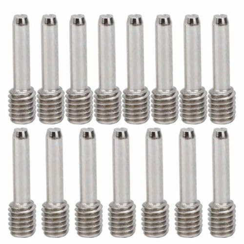 BritBolt 15pcs M3 4 Hex Headless Schrauben Verschluss für RC -Automodelle Silberteile mit Fernbedienungsfahrzeugen kompatibel(M4x15.4mm) von BritBolt