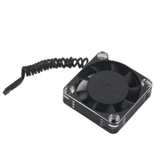 BritBolt 16000 U/min 3010 4010 Größe DC Pinsel ohne Kühllüfter kompatibel mit verschiedenen Geräten Metallgeschwindigkeit Elektromotor für Kühlsysteme(4010 Silver) von BritBolt