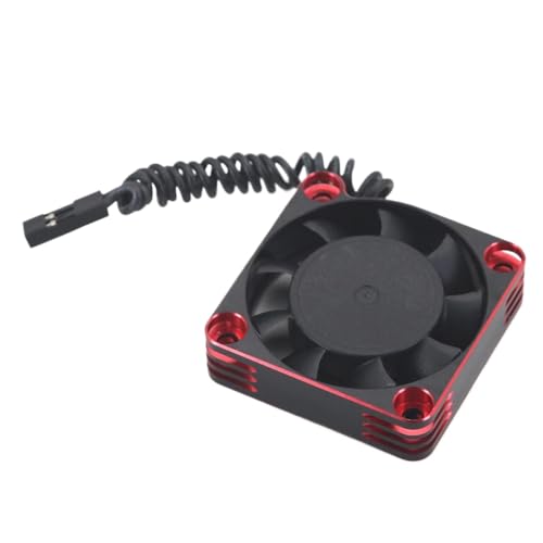 BritBolt 16000 U/min 3010 4010 Größe DC Pinsel ohne Kühllüfter kompatibel mit verschiedenen Geräten Metallgeschwindigkeit Elektromotor für Kühlsysteme(4010 red) von BritBolt