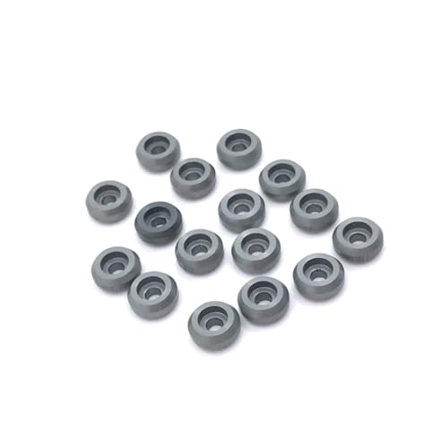 BritBolt 16pcs Metallrahmen Spacer kompatibel mit RC -Auto -Modellen C14 C24 C34 C44 B14 B16 B24 B36 MN D91 D96 99S Universal Fit(Dark Grey) von BritBolt