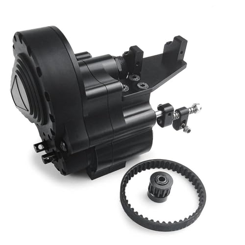 BritBolt 2 Geschwindigkeits -Reverse -Getriebe mit Getriebegürtel für 1 10 Skala RC Crawler Car Upgrade -Teile, die mit Wraith 90048 und ähnlichen Modellen kompatibel sind von BritBolt
