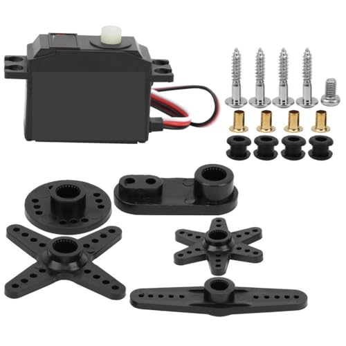 BritBolt 25G Metal Gear Digital Servo S0025m und Kunststoffgetriebe S0025P Ersatzteile kompatibel mit 1 12 -Skala -RC -Autos -Bootsmodellen(S0025P Plastic Gear) von BritBolt