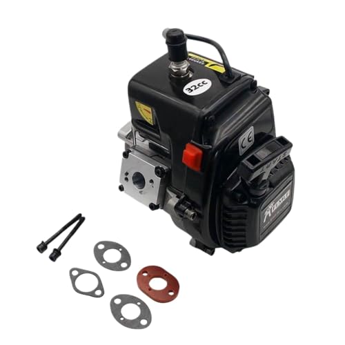 BritBolt 29cc 9 5 PS oder 32cc 11 PS Motor kompatibel mit 1 5 -Skala -RC -Autos wie Rofun KM Rovan 5T FG Goped DBXL MCD -Modelle Ersatzteile für professionelle RC -Fahrzeuge(2) von BritBolt