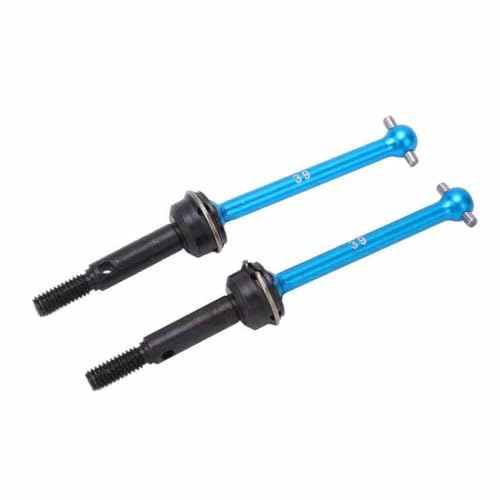 BritBolt 2pcs 42 mm RC -Antriebswelle kompatibel mit 1 10 -Skala -RC -Autos vordere hintere Antriebswelle Anpassungen XV01 TC01 -Modelle(Rear) von BritBolt