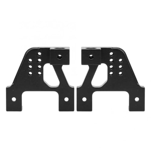 BritBolt 2pcs Aluminium -Suspensionshalterung Vorderer Ersatzteile mit 1 10 Skala RC Crawler Car Model EX86100 Zubehör kompatibel(Black) von BritBolt