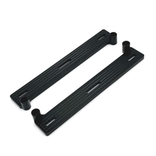 BritBolt 2pcs Metall -Upgrade -Pedale für 1/16 Skala -RC -Car -Cars kompatibel mit D62 D64 C64 Hailux -Models Fernbedienungsfahrzeug -Ersatzteile(Black) von BritBolt